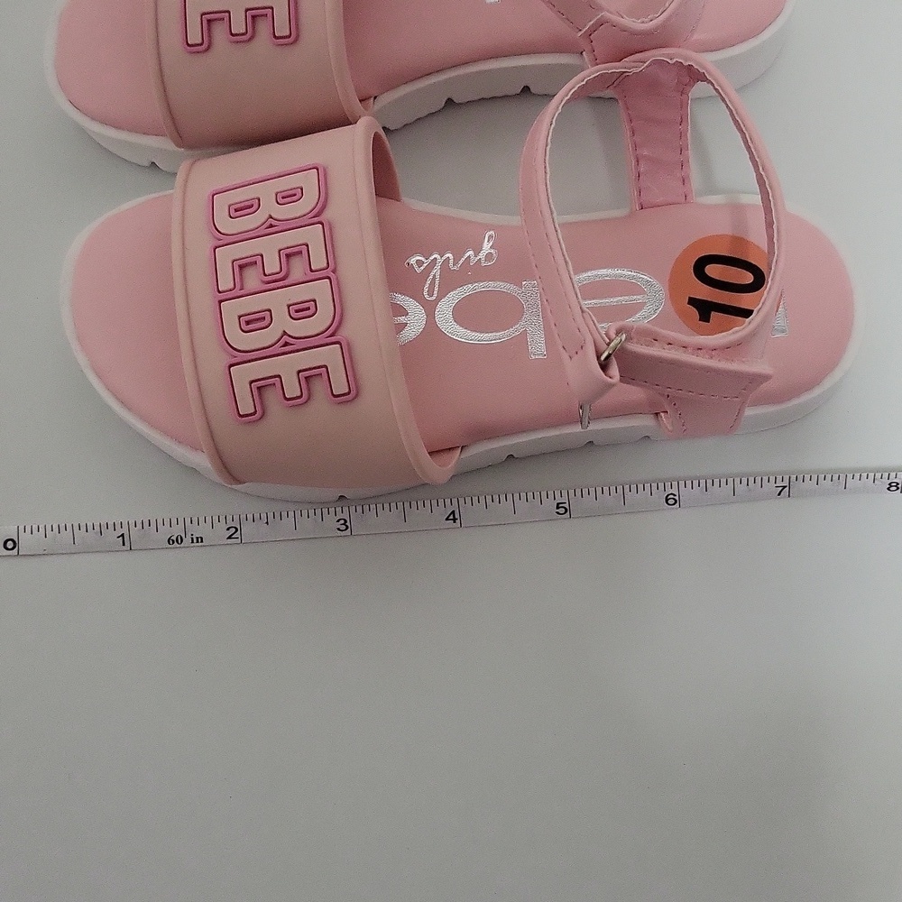 NWOT Bebe Kids Light Pink Sandals - Picture 9 of 9